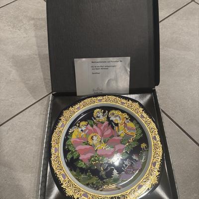 Rosenthal Bjorn Wiinblad Christmas plate 1994 NIB