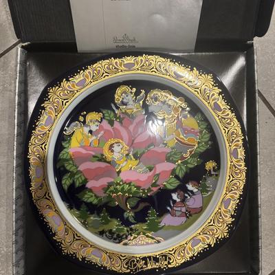 Rosenthal Bjorn Wiinblad Christmas plate 1994 NIB