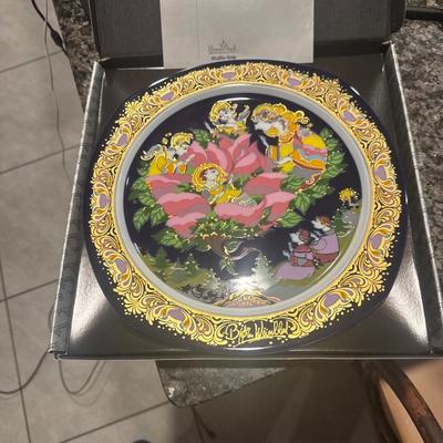 Rosenthal Bjorn Wiinblad Christmas plate 1994 NIB