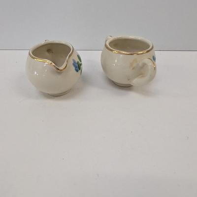 Vintage Sugar & Creamer Set