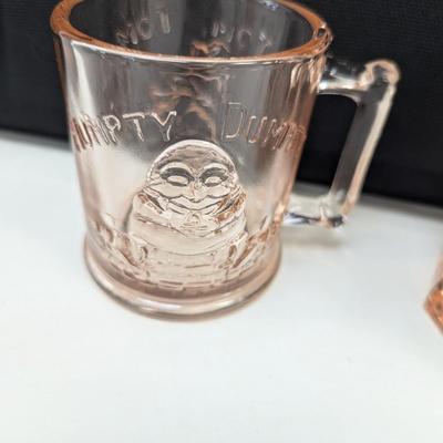 Vintage Nursery Rhyme Glasses