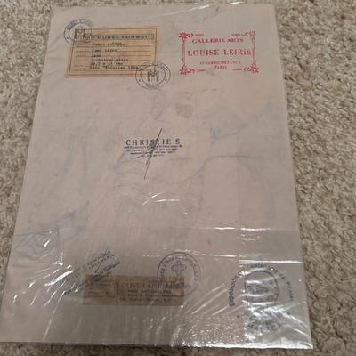 Pablo Picasso Hand Signed Drawing