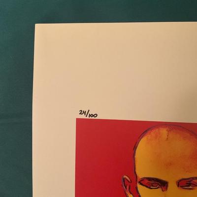 1987 Andy Warhol Appraised At $3,600 Value Print
