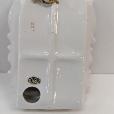 Vintage Sonsco Relief Porcelain Wall Decor