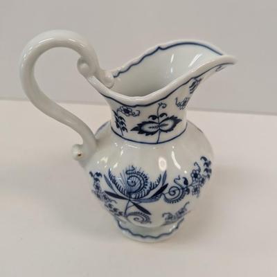 Vintage Blue Danube Pitcher Blue Onion Pattern