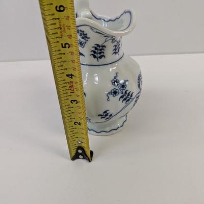 Vintage Blue Danube Pitcher Blue Onion Pattern