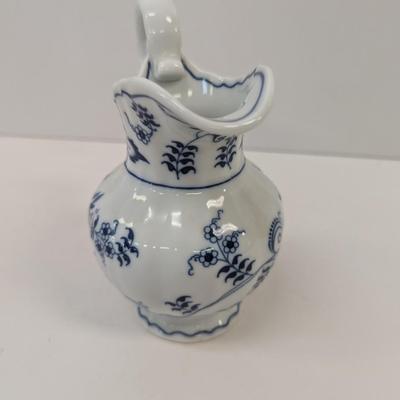 Vintage Blue Danube Pitcher Blue Onion Pattern