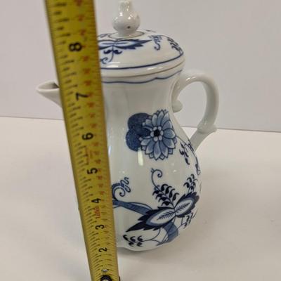 Vintage Blue Danube Coffee/Tea Pot Blue Onion Pattern