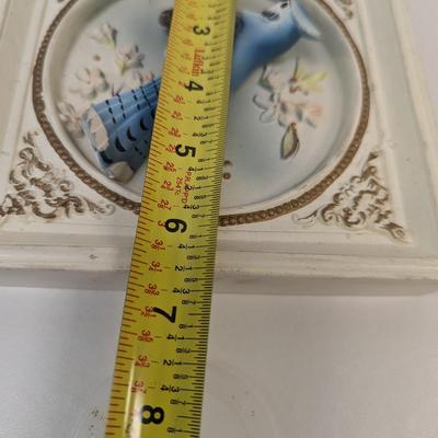Vintage Home Decor Hand Painted Tilso Japan 3D Blue Jay