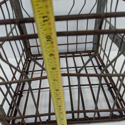 Metal Milk Crate