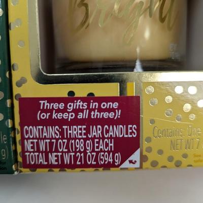 Set Of 3 Yankee Candles
