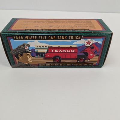 Texaco Locking Bank 1:64 Truck 1:34 1932 Panel Truck Bank 1/25