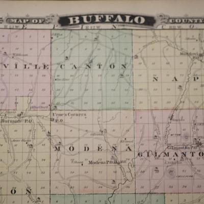 ANTIQUE ILLUSTRATED HISTORICAL ATLAS WISCONSIN 1878 MAPS, ENGRAVINGS, HISTORY