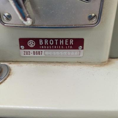 1969 Brother ZU2-B687 Metal Sewing Machine