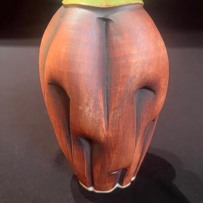 Ed & Kate Coleman Signed Vase (LR-MG)