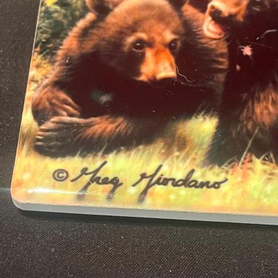 Donna Jensen Clock, Tray & Coasters (LR-MG)