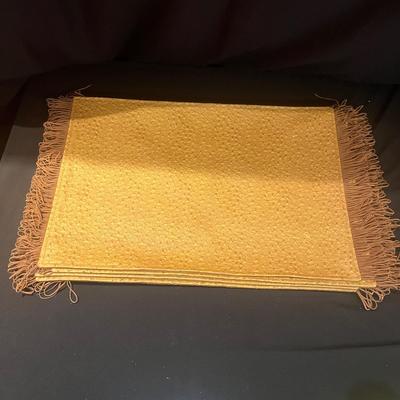 Six Silverado Placemats & Matching Table Runner (LR-MG)