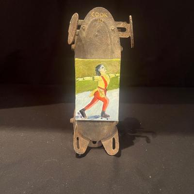 Vintage Metal Roller Skate Art (LR-MG)