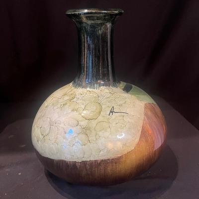 Five Signed Glass Bottles (LR-MG)