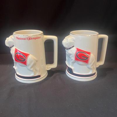 Georgia Bulldogs Steins (LR-MG)