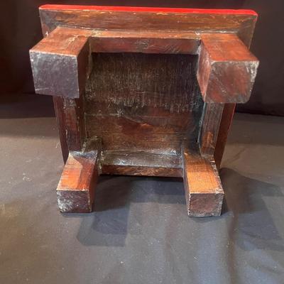 Three Wooden Stacking Tables (LR-MG)