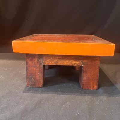 Three Wooden Stacking Tables (LR-MG)