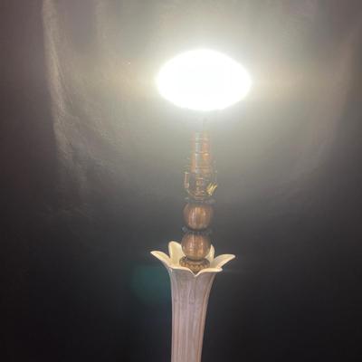 MCM Style Glass & Metal Lamp (LR-MG)