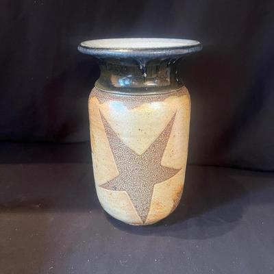 Signed Vase, Ceramic Flower & Canyon Ranch Dish (LR-MG)