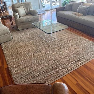 117” X 93 Woven Style Area Rug