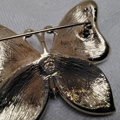 Vintage Brook Brothers Butterfly Brooch