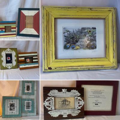 Jana Epstein Art & Rustic Wooden Picture Frames (LR-MG)