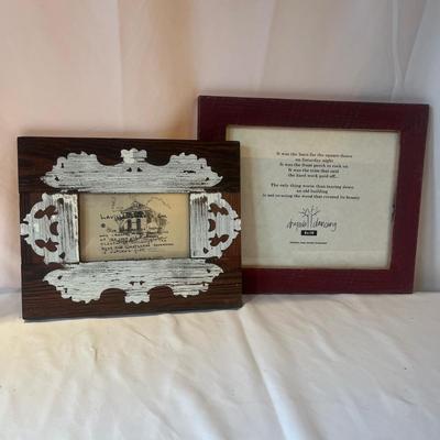 Jana Epstein Art & Rustic Wooden Picture Frames (LR-MG)