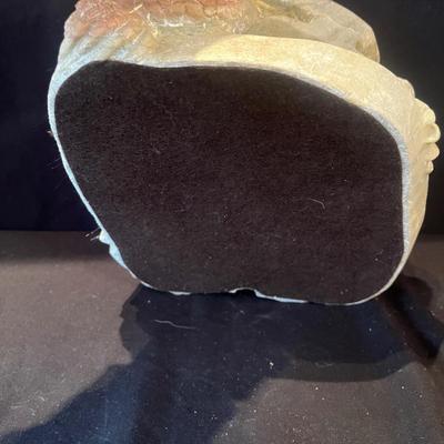 Signed, Carved Stone Turtle (LR-MG)