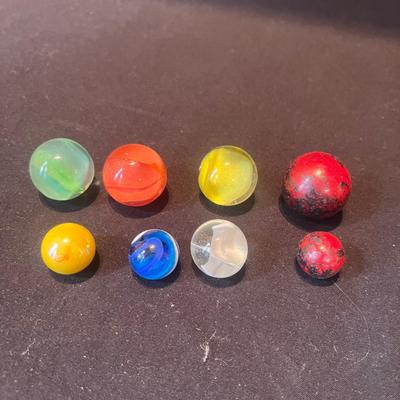Over 130 Glass Marbles (LR-MG)