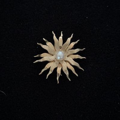 14kt Gold Pearl Pin/Brooch