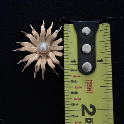 14kt Gold Pearl Pin/Brooch