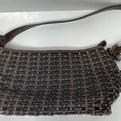 Brighton Woven leather purse shoulder bag D971658