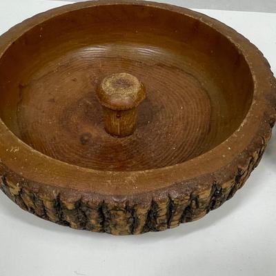 Mid Century Nut Bowls Candy Bowls Serving with/ partial set of metal tools
