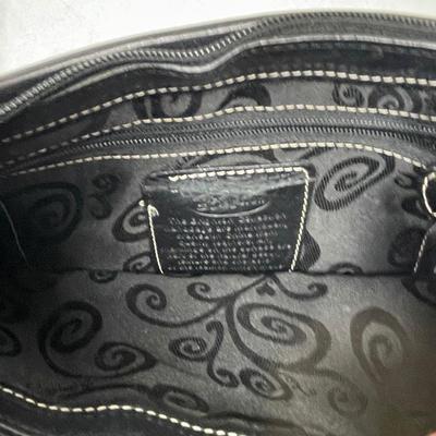 Brighton Small Purse Evening Bag Canvas black gray