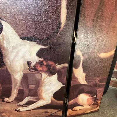 UC803 Puckeridge Foxhounds Thomas Woodard Fireplace Screen