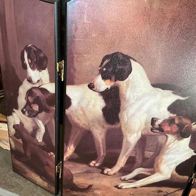UC803 Puckeridge Foxhounds Thomas Woodard Fireplace Screen