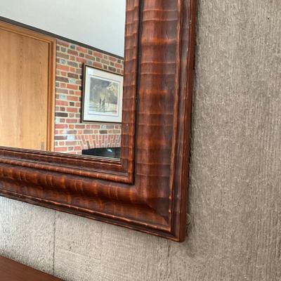 UC813 Wood Frame Decorative Mirror