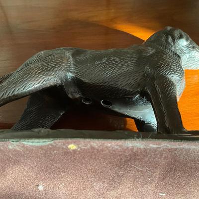 UC816 Cast Bronze Retriever Dog Sculpture