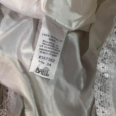 30 Piece Lot Vintage & Contemp. Slips, Nightgown, Pettipants