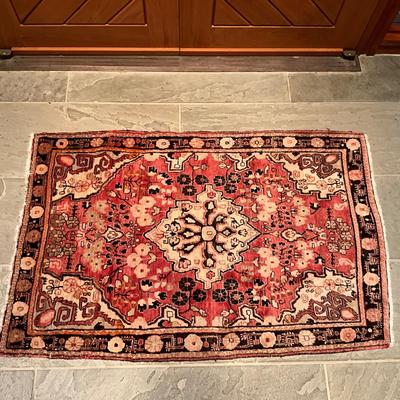 FB831 Antique Persian Wool Hand knotted Oriental Rug 5'2" x 3' 4"
