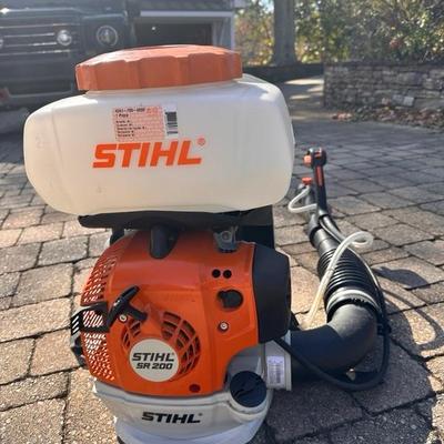 Sthil SR 200 Back Pack Blower, Mister, Fogger