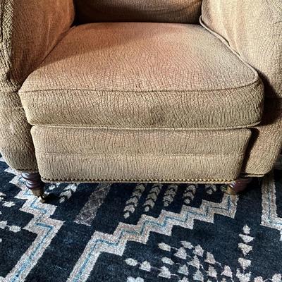 FR853 Brown Upholstered Motion Craft Reclining Chair