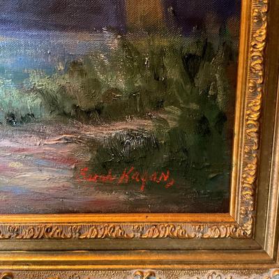 FR860 Original Oil Landscape Painting by Sarah Kagan