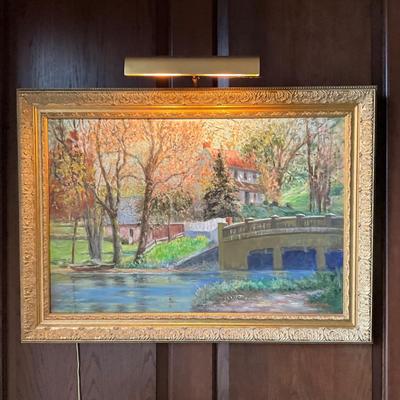 FR860 Original Oil Landscape Painting by Sarah Kagan