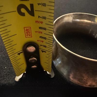 Mary Rita Padilla Navajo 925 Silver Vintage Minimalist Cuff Bracelet